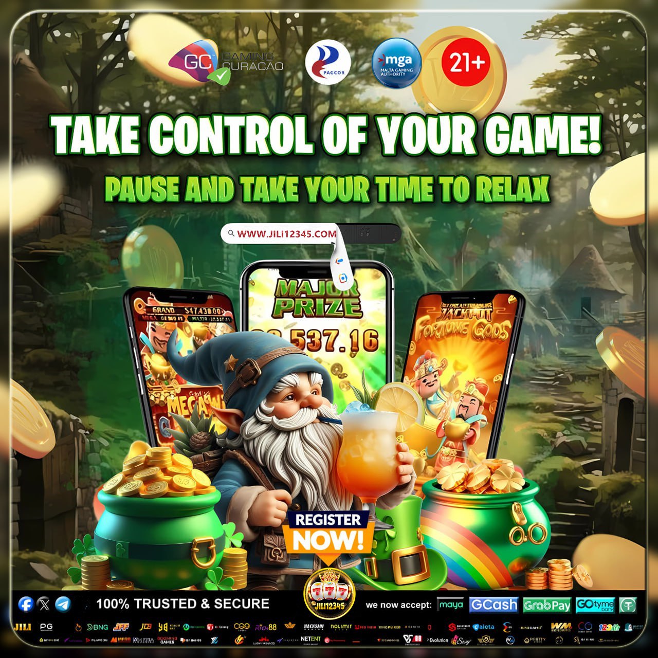 Tela de jogo de poker online